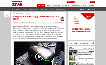 Obří přilba 3D head je prý lepší než Oculus Rift Obří přilba 3D head je prý lepší než Oculus Rift